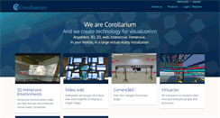Desktop Screenshot of corollarium.com